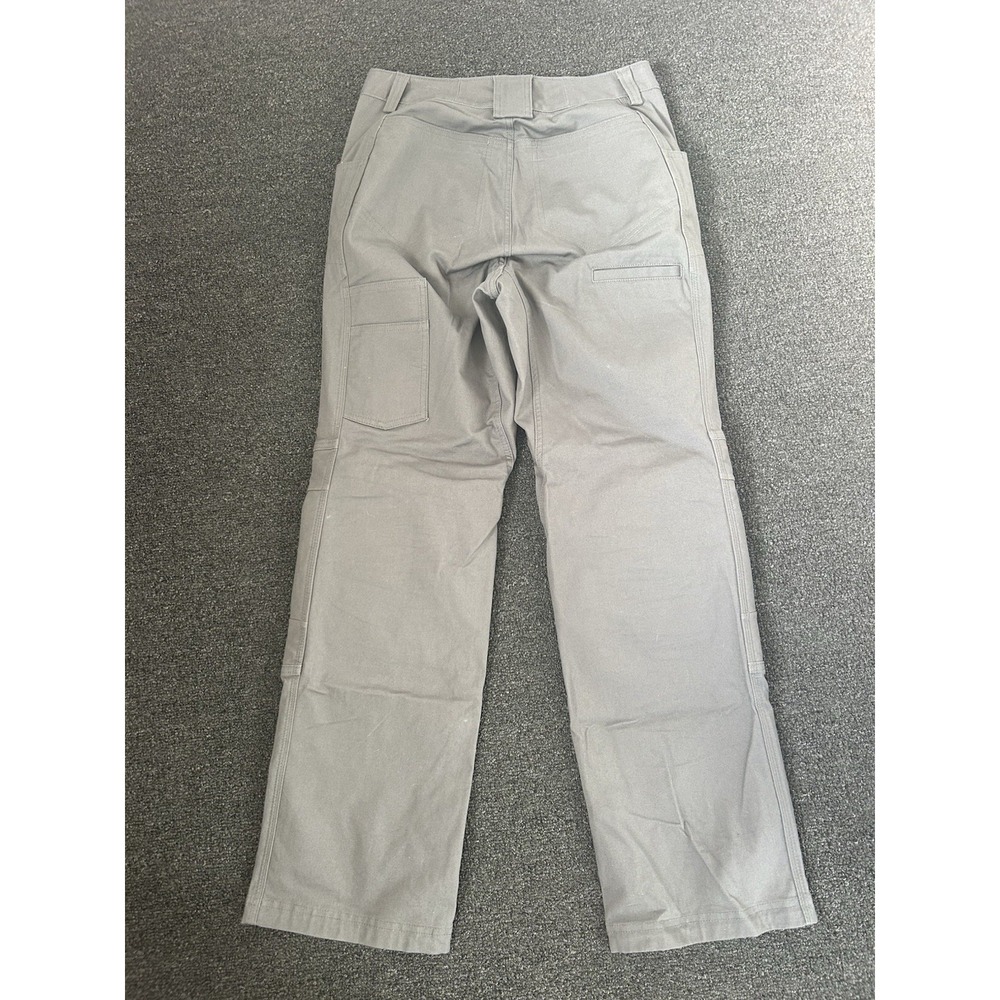 Duluth Trading Co Fire Hose Flex Shift Harmo-Knee Work Pants Gray Womens Size 6 - Picture 12 of 13